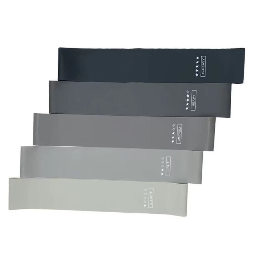 5Pcs TPE Fitness Resistance Bands Stretching Durable Yoga Sport Elastic Bands Pilates Hip Circle Expander Bands Gym Equipment